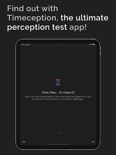 Timeception: Test your timing Screenshot
