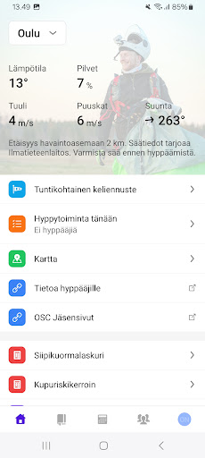 Android application Paraportal screenshort