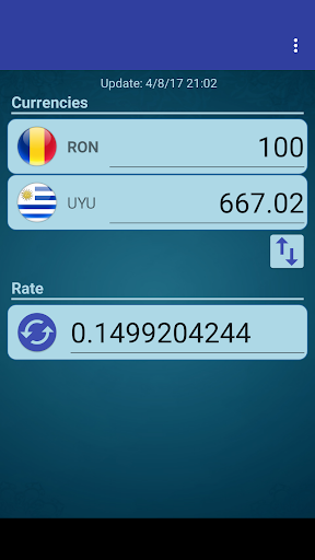 UYU Peso x Romanian Leu Screen 2