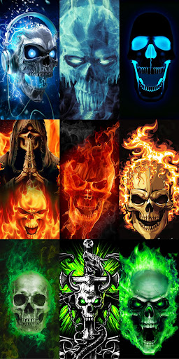 Skull Wallpaper HD screenshot 17