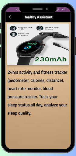 Skmei Smart Watch Guide Screen 2