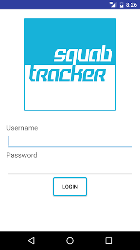 Android application Squab Tracker screenshort