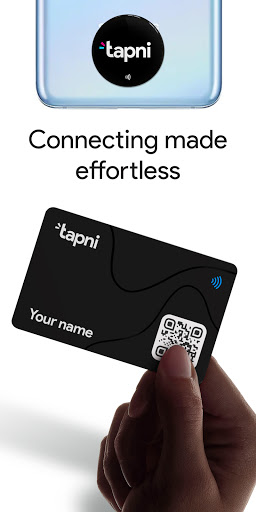 Tapni - Digital Business Card Screenshot 1 - AppWisp.com