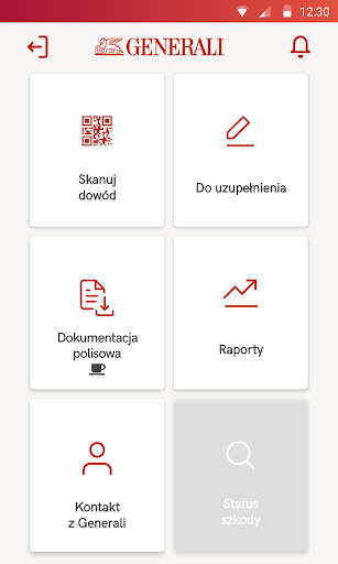 Android application Generali Agent screenshort