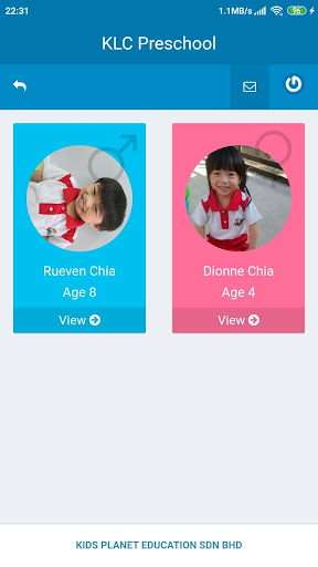 Android application KLC Preschool screenshort