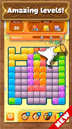 Egypt Treasure Pop Puzzle - Screenshot 2
