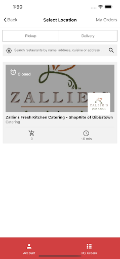 Zallies Fresh Kitchen Screen 2