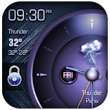 Analog Clock on Lockscreen icon