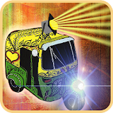 Sports Car & Rickshaw Flashlight - Newest Flashlight icon