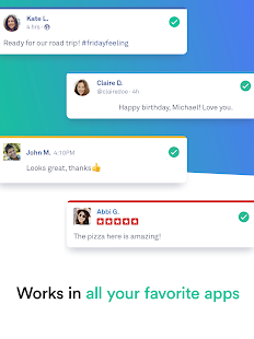 Grammarly Keyboard - Assistant d'écriture et d'orthographe