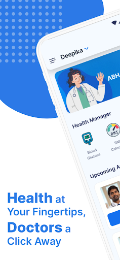 Android application HealthPlix (for Patients) screenshort