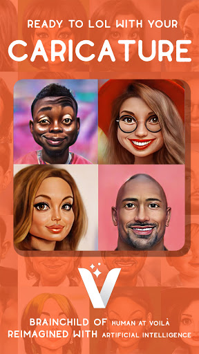 Voilà AI Artist - صورة لمحرر Cartoon Face Art