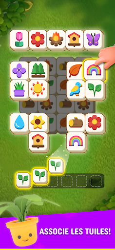 Android application Tile Garden:Match 3 Puzzle screenshort