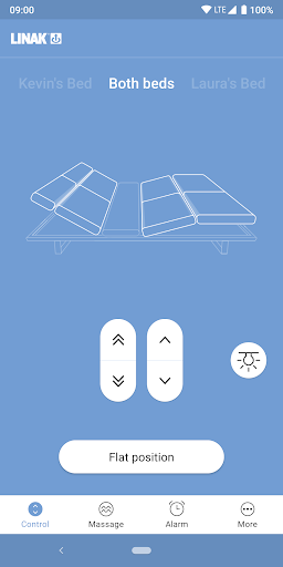 Bed Control Screen 3
