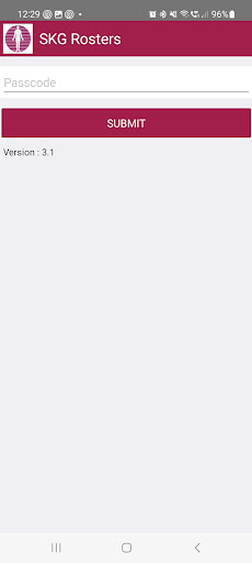 Android application SKG Rad Rosters screenshort
