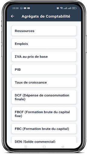 Agrégats - FinexApp