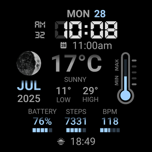 Watch face CNW-50 screenshot 21