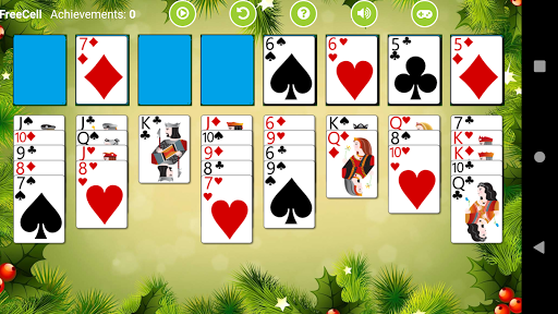 Android application FreeCell Solitaire screenshort