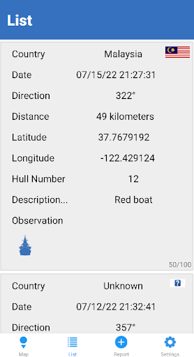 SeaWatch Screen 2
