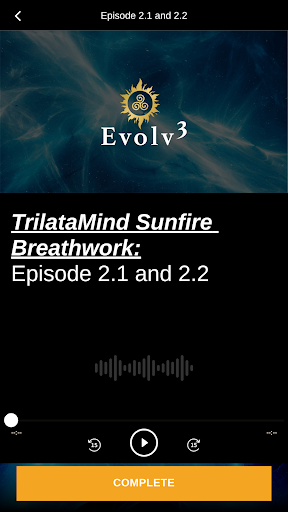 Meditation Enlightenment App Screen 3