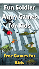 Fun Soldier Army Game For Kids  screenshots 1