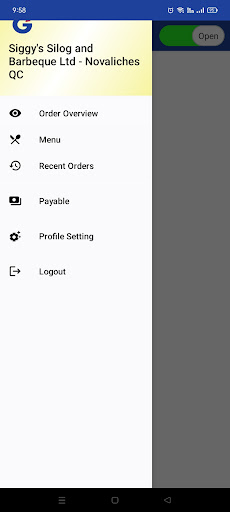 Android application GET Merchant screenshort