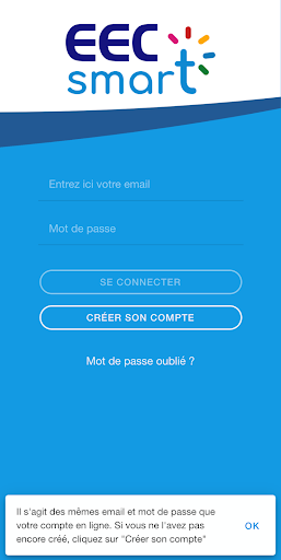 Android application EEC'Smart screenshort