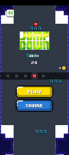 Jump Down game - eyd