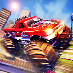 Icon image Mega Truck Rooftop Stunt Games
