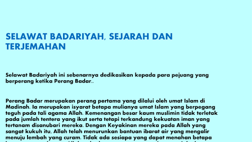 MP3Shalawat NabiandKelebihan