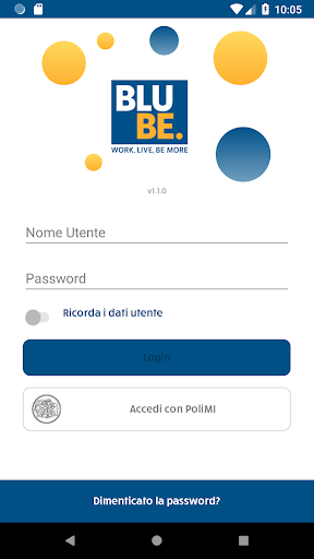 Android application Bluticket Card screenshort