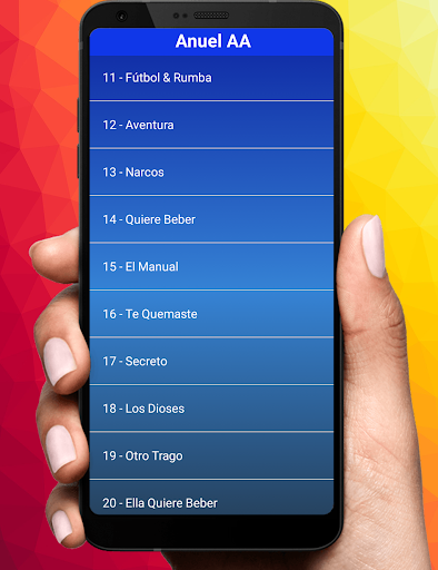Chansons AnuelAA Screen 2