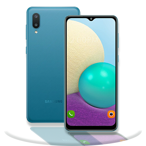 Theme for Samsung A02 logo