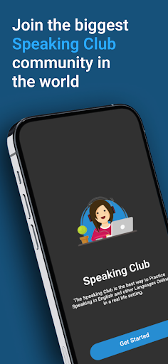 Android application Speaking Club screenshort