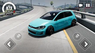 GTI Golf VW: Crash Master 3D - Screenshot 3