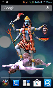 3D Maa Kali Live Wallpaper  screenshots 1