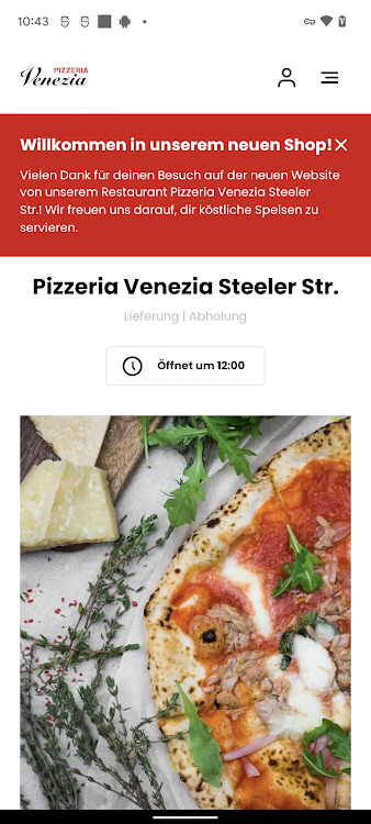 Pizzeria Venezia Steeler Str - 9.9.2 - (Android)
