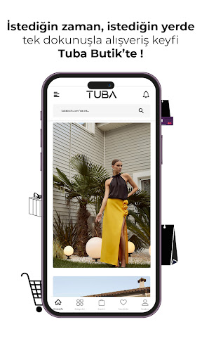 Android application Tuba Butik screenshort