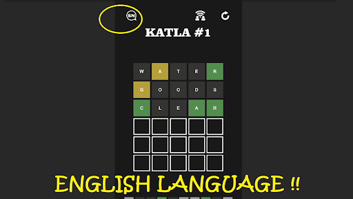 Katla Online : Advanced Words Screen 3
