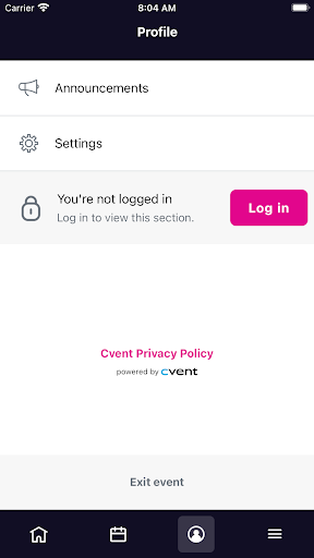 Clearwater Events Screen 3