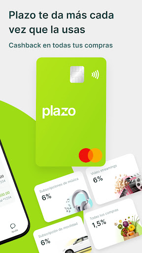 Plazo: Tarjeta de crédito Screen 2