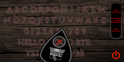 SPIRIT BOARD Screen 2