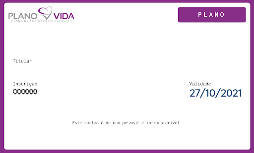 Plano Vida Screen 3
