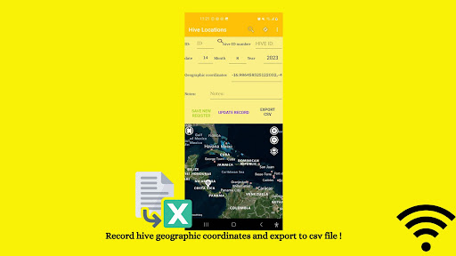 Android application Lyn Bee´s Apiary Assistant screenshort