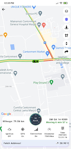 App screenshot