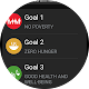 screenshot of Samsung Global Goals
