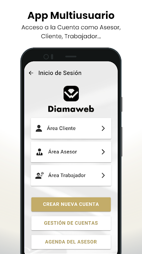 Android application Diamaweb screenshort