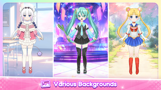 Captura 13 Anime Dress Up - Doll Dress Up android