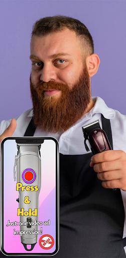 Android application Hair Clipper Sound - Prank screenshort