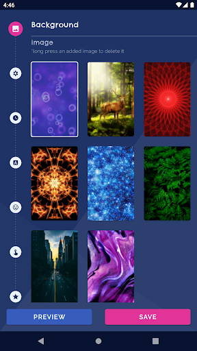 Android application Sound Touch Magic Particle screenshort